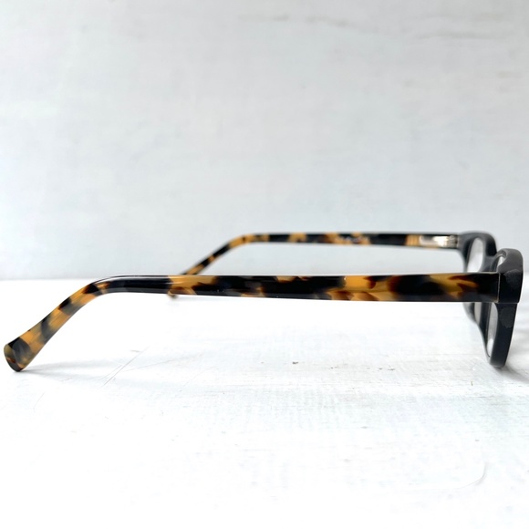 Vintage NEW Acetate +3.00 Reading Glasses PETITE Fit Matte Black Little Square - Picture 11 of 15